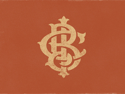 BCI Monogram 1875 b45233 bci bed and breakfast bnb brand letters logo monogram terracotta