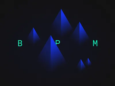 Abstract sound data 3d bpm data genre gradient graph moods music sound