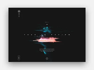 BASIC Year in Review AD Exploration 3 art direction basic concept distortion glitch year in review