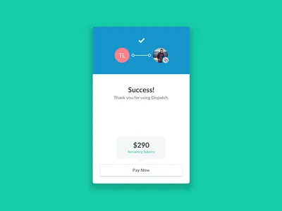 Job Completion (Mobile) completion ios minimalist mobile simple steps success thank you thanks ui ux