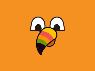 MonSticky Orange app bird halloween joyflap kids monster monsticky orange