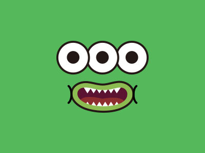 MonSticky Green alien app green halloween joyflap kids monster monsticky