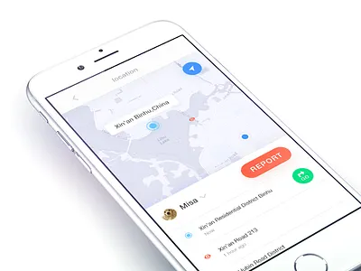 Remote control app — MYNT app ecommerce flat go location lost map mobile travel ui