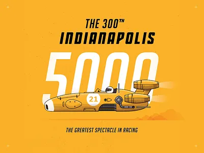 Indy 5000 car indianpolis indy jet pod racecar racing roadster space speeder
