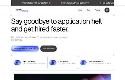 rightfit homepage redesign