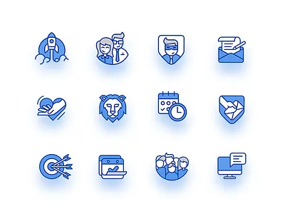 Icon set citizen icon icon design icon set law public