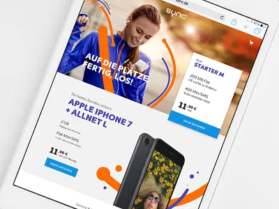 Interface Design for online shop e commerce imagery interface design key visuals online shop rebranding sinnerschrader telco