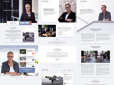 Barica - Website coaching design development executive coach html webshocker website