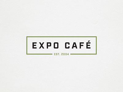 ExpoCafé Final cafe expo logo type typography