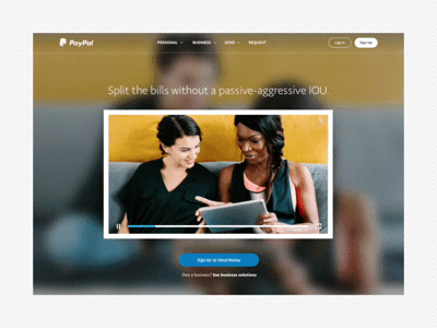 Autoplay Video Experiment animation autoplay gif hero paypal principle testing video whichtabisthatsoundcomingfrom