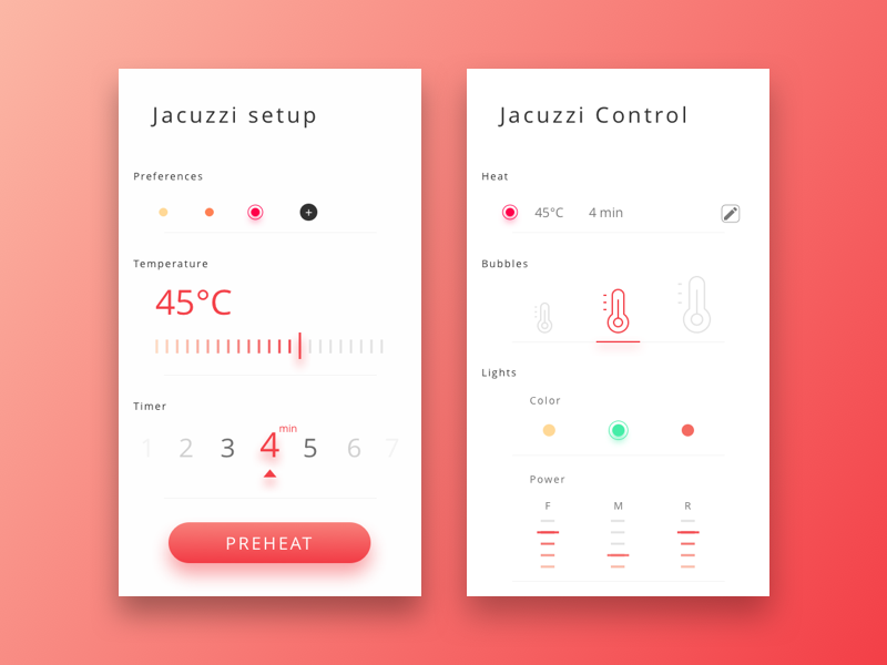 Example of Smart home - Jacuzzi