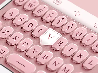 Keyboard Theme gold input method keyboard metal，theme