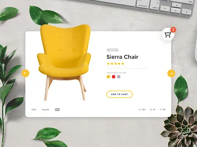 E-Commerce Shop (Single Item) — Daily UI challenge #012 card cart challenge daily dailyui ecommerce shop ui ux web