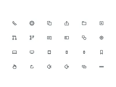 iconography 001 black download folder free iconography icons ipad mobile practice small square tablet