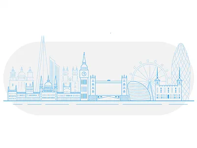 London illustration line