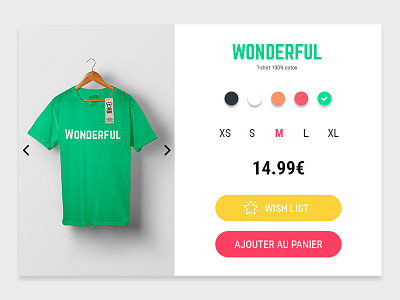 Product Card Daily Design #06 card design e commerce product ui