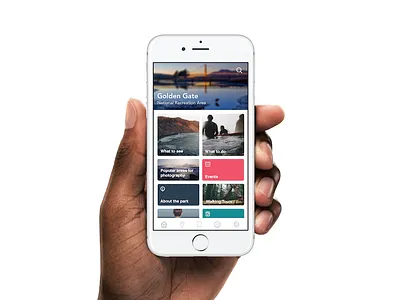 National Park Service iOS App app comp grid ios