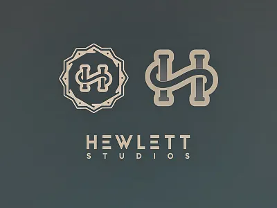 Hewlett Studios band logo branding identity interaction lettering logo logo design logo type mark sharp type typography