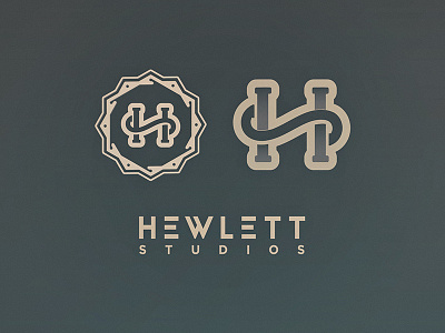 Hewlett Studios band logo branding identity interaction lettering logo logo design logo type mark sharp type typography