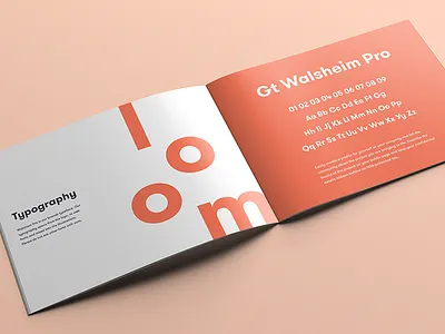 Typography brand book brand design branding identity logo typography