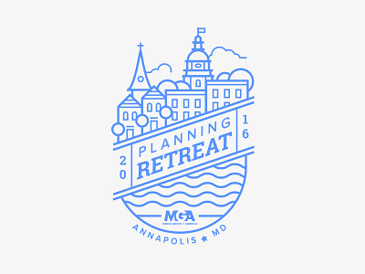 Company Retreat annapolis city company coozie emblem koozie maryland retreat trip