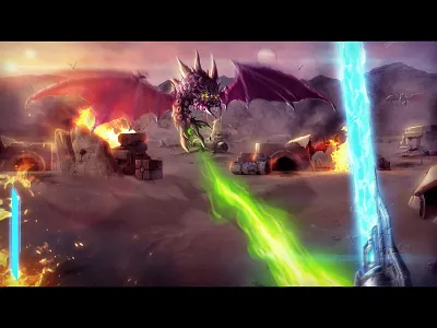 Space Concept VR Game Concept game space unity3d vr