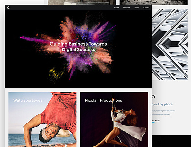 Code Website Final - Final Final - Finalist v3 agency apple brand branding clean creative illustrator photoshop responsive ui ux web
