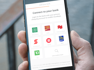 Link bank account banks finance fintech investing money savings