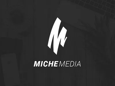 Miche Media branding canada design homes house identity logo mark media modern toronto typography