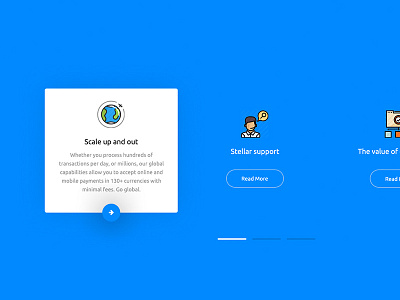 Feature Box blue box content feature feature box map network shape support