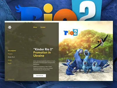 Rio2 case presentation ui ux web