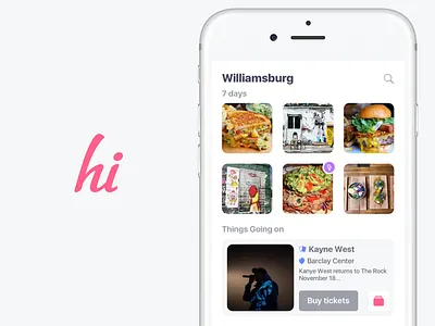 hi - feed camera content feed food foursquare geo hi images ios location