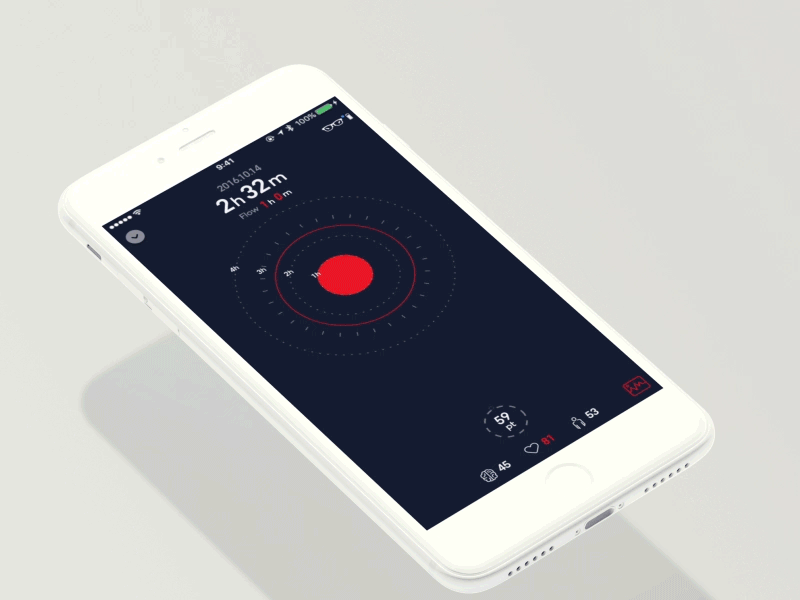 User's focus UI Animation animation design focus interaction ui ux