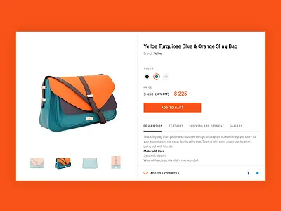 Product Detail e commerce online shopping product details