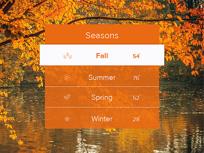 Daily UI 019 - Leaderboard 019 clean daily daily ui day19 fall inspiration leaderboard list minimalistic orange rank