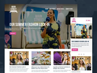 Main Street My Street, now live blog events eyekiller fashion main street my street msms northern ireland retailers