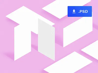 Perspective Business Cards Mockup branding business card download free freebie identity mock up mock up mockup photoshop psd stationery