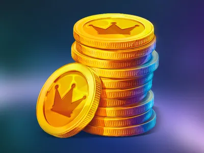 Slot symbols casino cherry coins gambling game art game design graphic design online slot machines star symbols