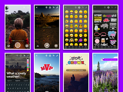 Pulse App - Quick Peek android app camera campus streams design hyperlocal location streams phone ui ux