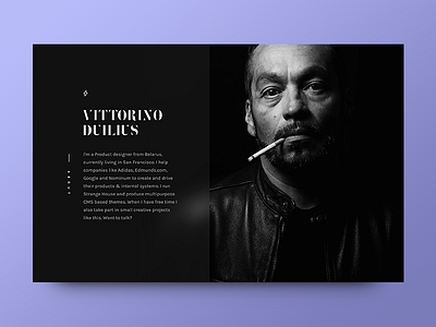 Design Portfolio - Exploration clean editorial grid minimal portfolio theme type typography