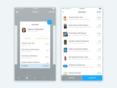 Ordered Product Checking app apple checking confirmation ecommerce ios iphone order product ui ux