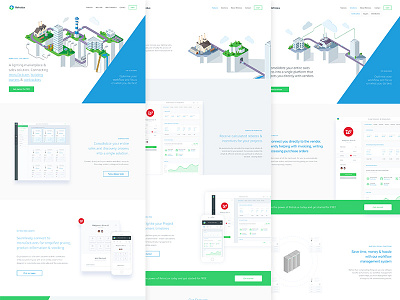 Retrolux Marketing Website brand fintech homepage landing page startup ui ux website
