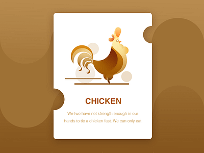 Chicken animal chicken