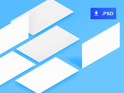 Perspective Business Cards Mockup V2 branding business cards download free freebie mock up mockup perspective photoshop psd