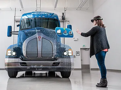 Hololens UX creative direction futurecasting holographic technology hololens ui ux