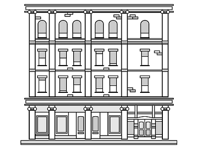 Calgary Building Illustrations buildings calgary illustrations