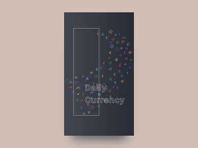 Splash Screen Currency App app app design currency design intro ios ios design splash ui