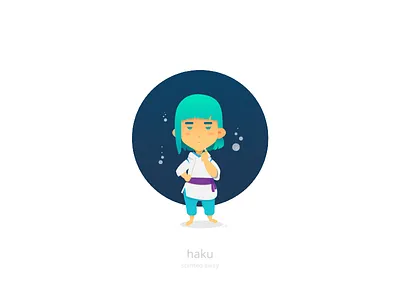 Haku (god of the swift amber river) ghibli haku miyazaki river dragon spirited away studio ghibli