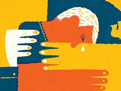 Peacekeepers editorial illustration