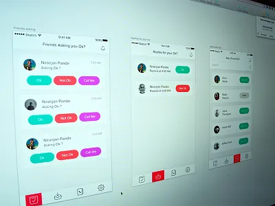 Social iOS App app ios mobile social